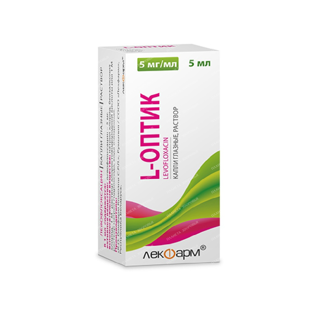 L-optician ROMFARM drops ch. solution 5mg/ml in plastic vial, capped cap. 5ml #1