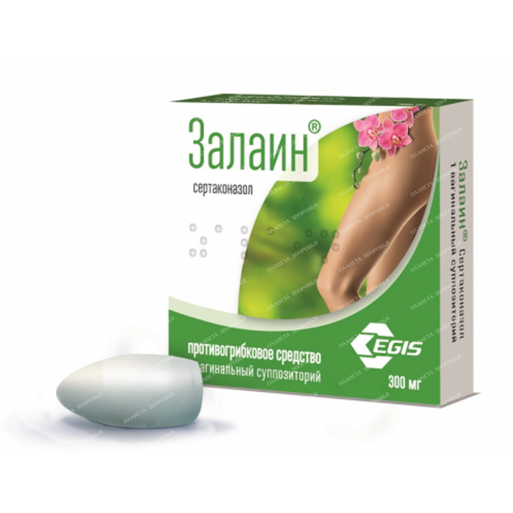 Zalain vaginal suppositories 300mg №1x1