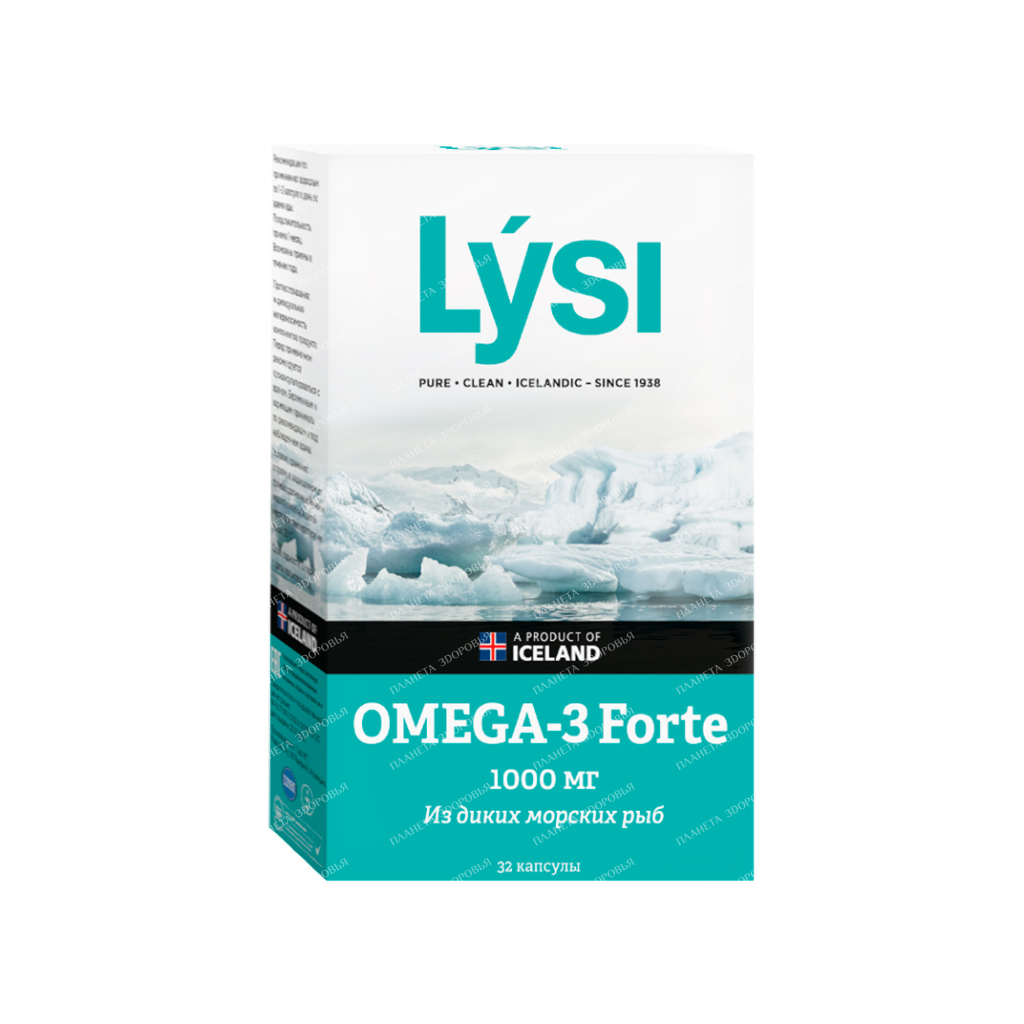 BAA "Lysi Omega-3 Forte" capsules 1000 mg №32