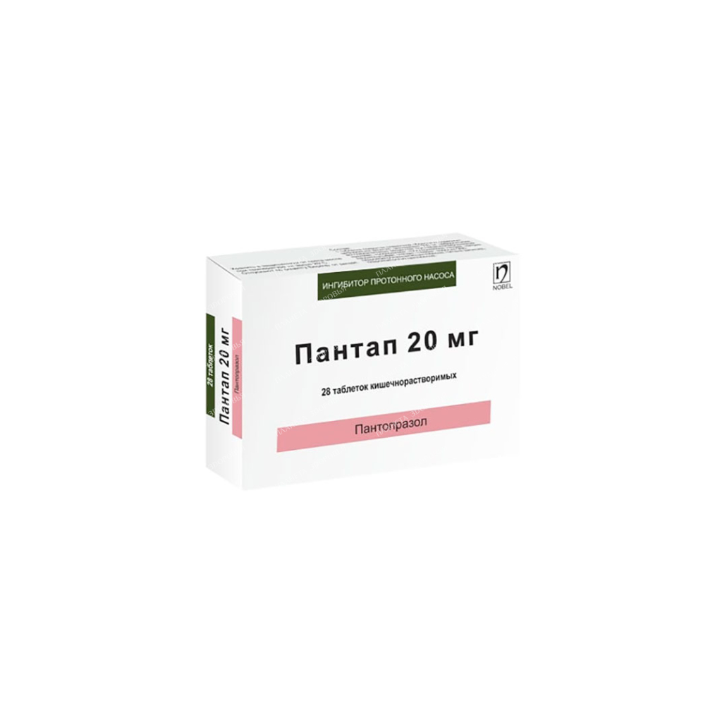 Pantap enteric tablets 20mg №14x2