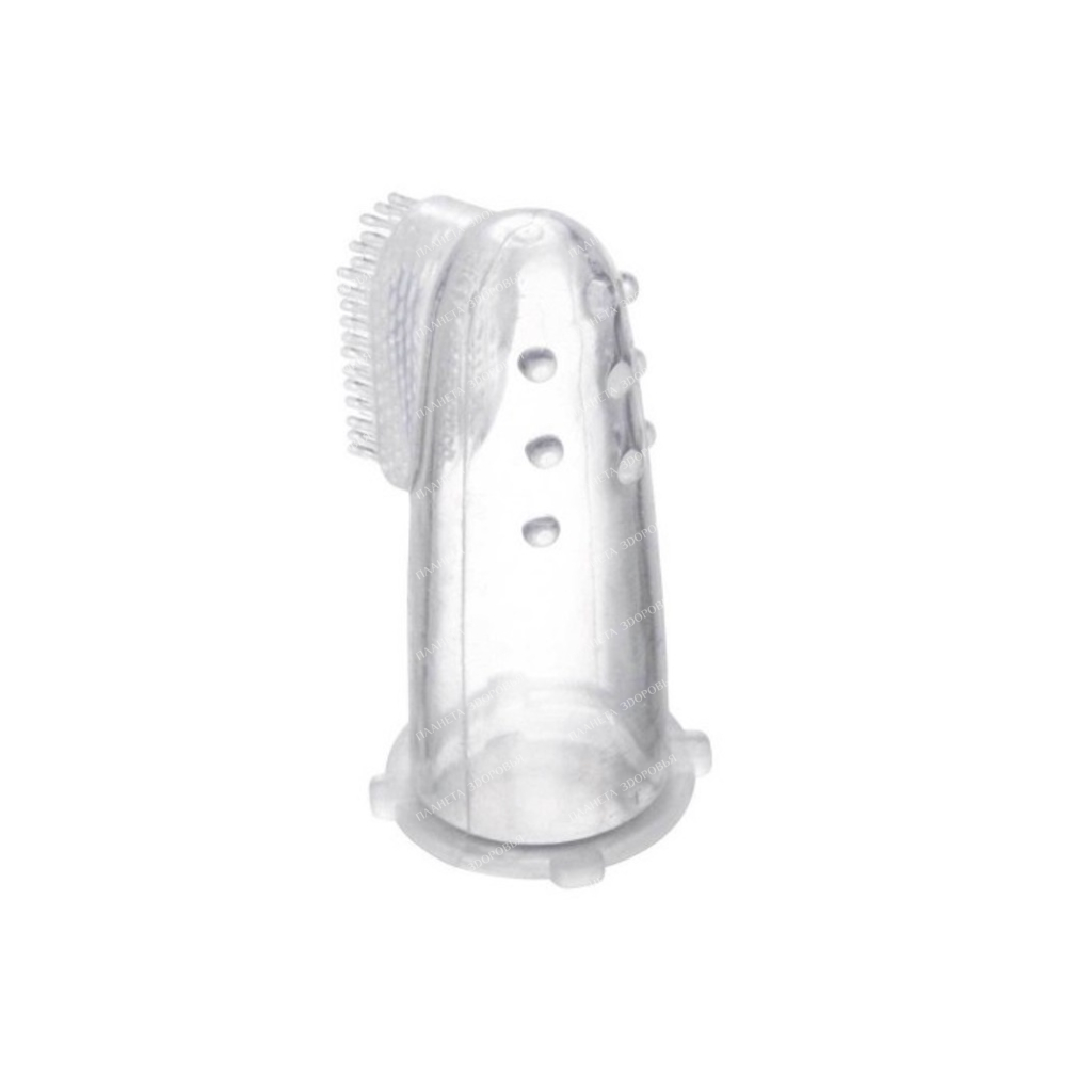 Canpol babies Baby silicone toothbrush (on a finger) (in a container) 56/159