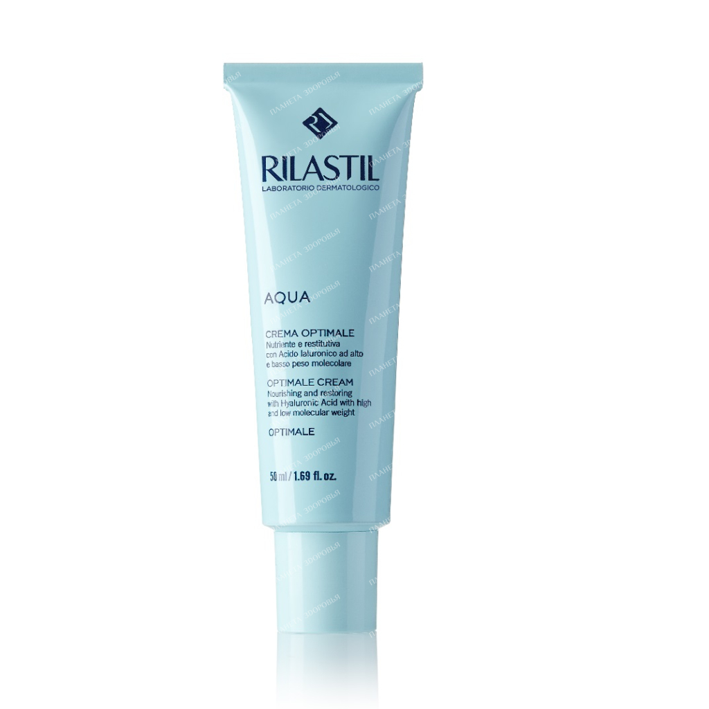 Rilastil AQUA Optimal nourishing and regenerating face cream, 50 ml