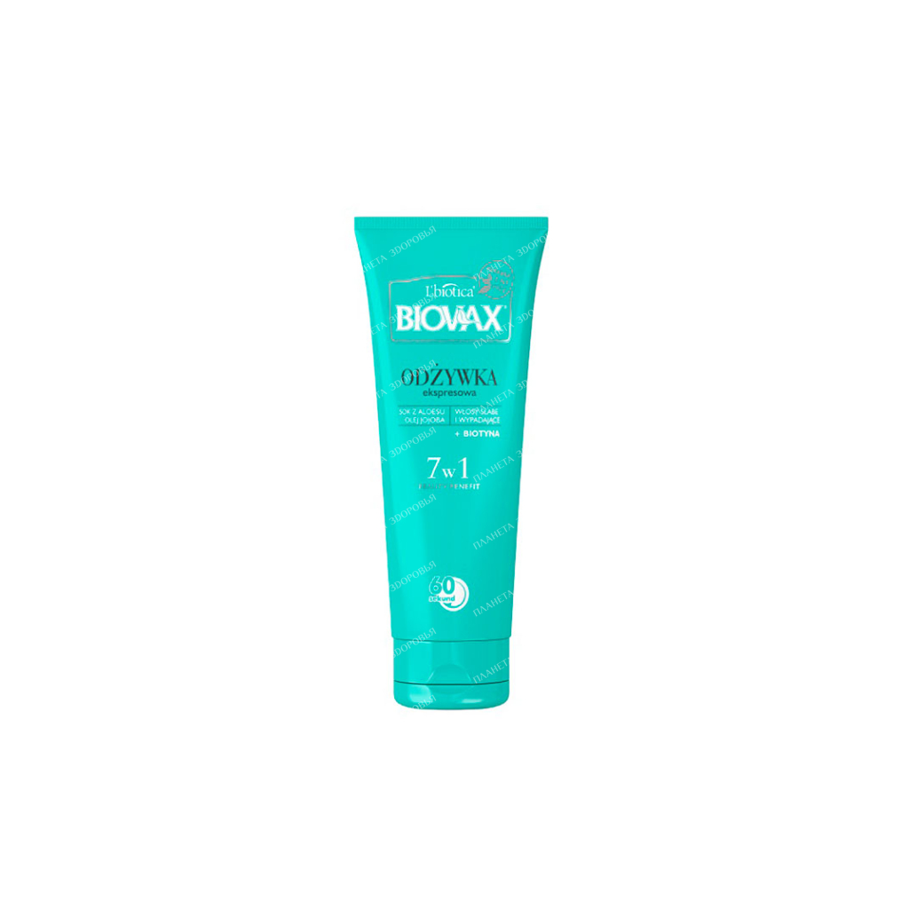 Biovax Weakened and prone to hair loss Express hair conditioner 7 in 1 60 seconds, 200 ml