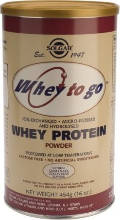 Solgar Way to Go Chocolate Protein Powder 377g Jar