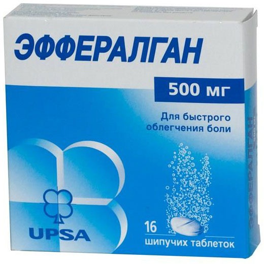 Effervescent Paracetamol Tablets 500mg (16 Tablets)