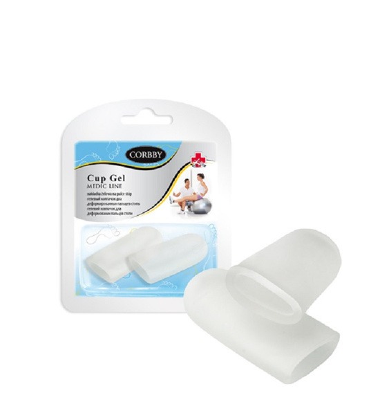Corbby CAP GEL Toe Caps (Size L) for Deformed Toes