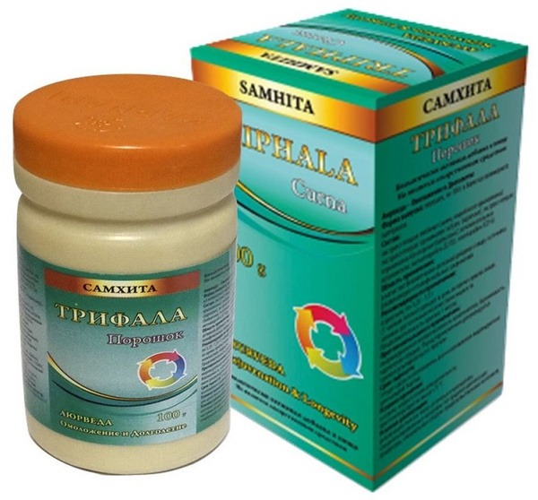 Triphala Powder: Anti-Aging & Longevity Supplement (100g)