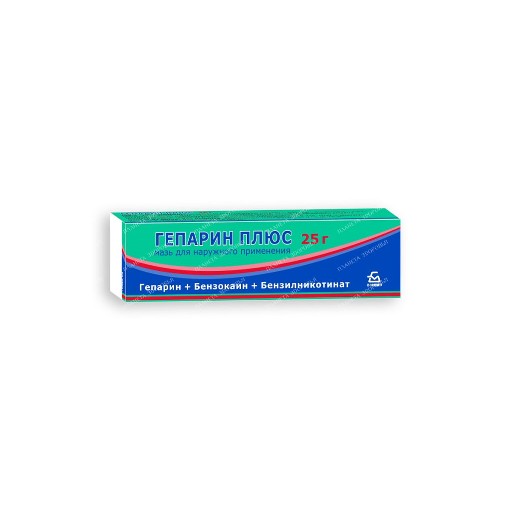 Heparin Plus ointment 25g №1