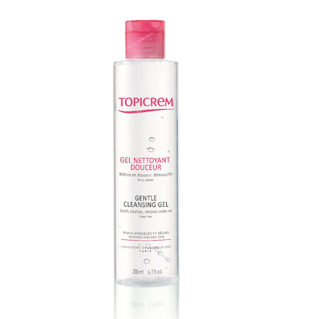 TOPICREM Soft cleansing gel, 200 ml