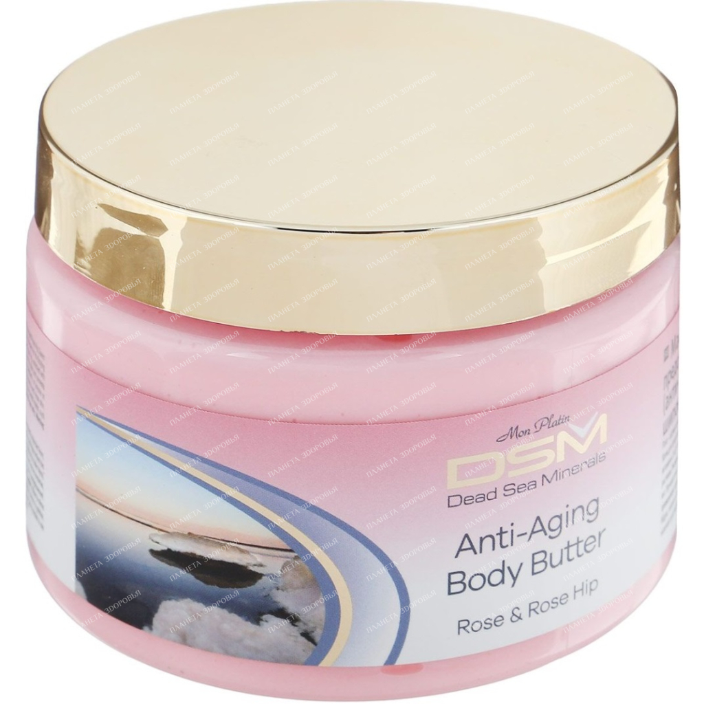 DSM Anti-Aging Body Butter with Roses and Rose Hips Mon Platin (anti-aging), 300ml