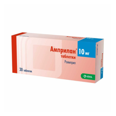 KRKA Amprilan Tablets 10mg 30 Pack