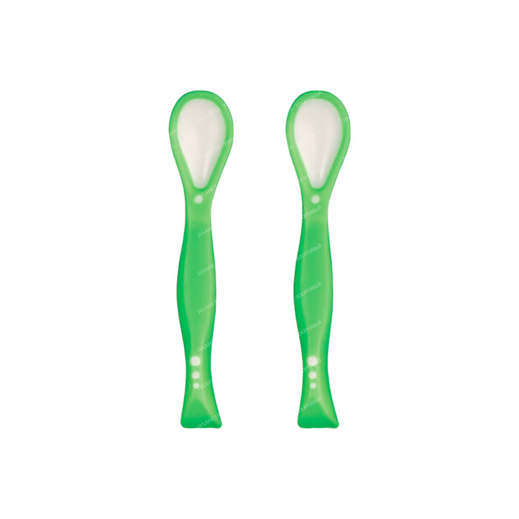 Happy Baby Feeding spoon set (grass), art.15003