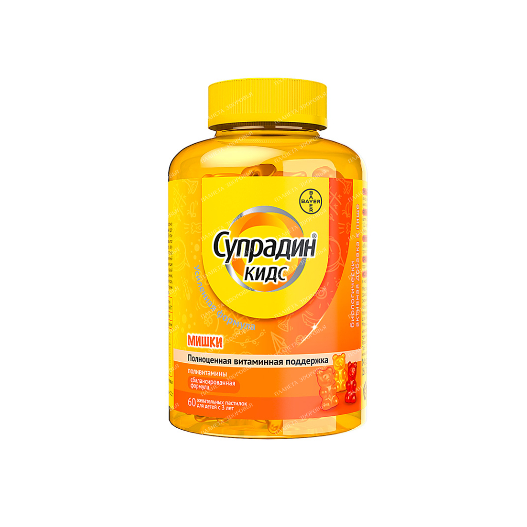 Supradin kids bears chewable lozenges №60