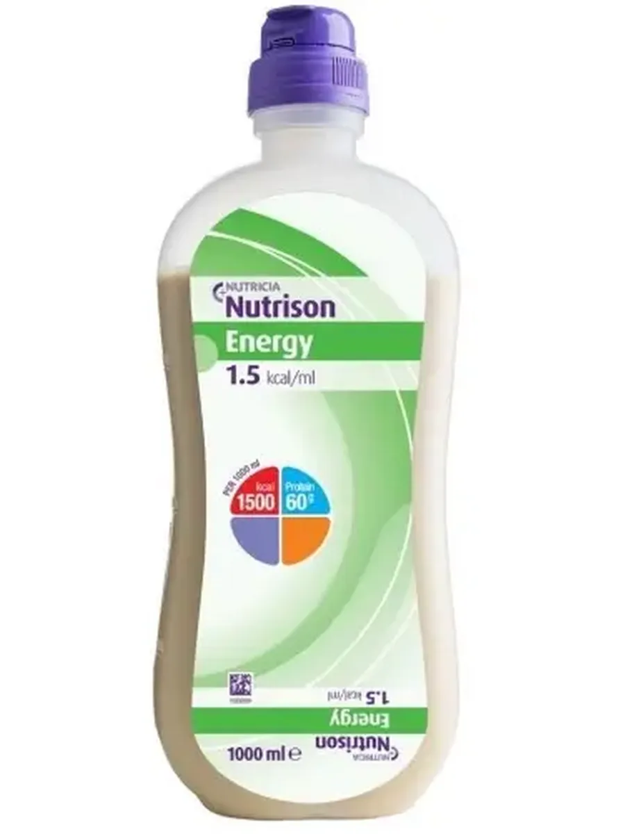 Nutrizon Energy Enteral Nutrition Liquid Bottle 1 l, 1 Count