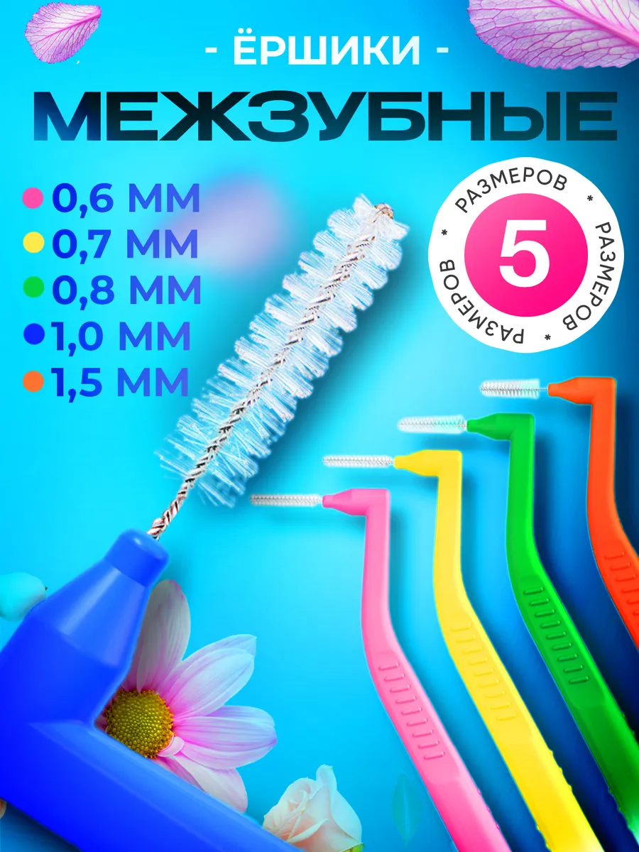 vikishops Interdental Brushes for Braces 5 Pack