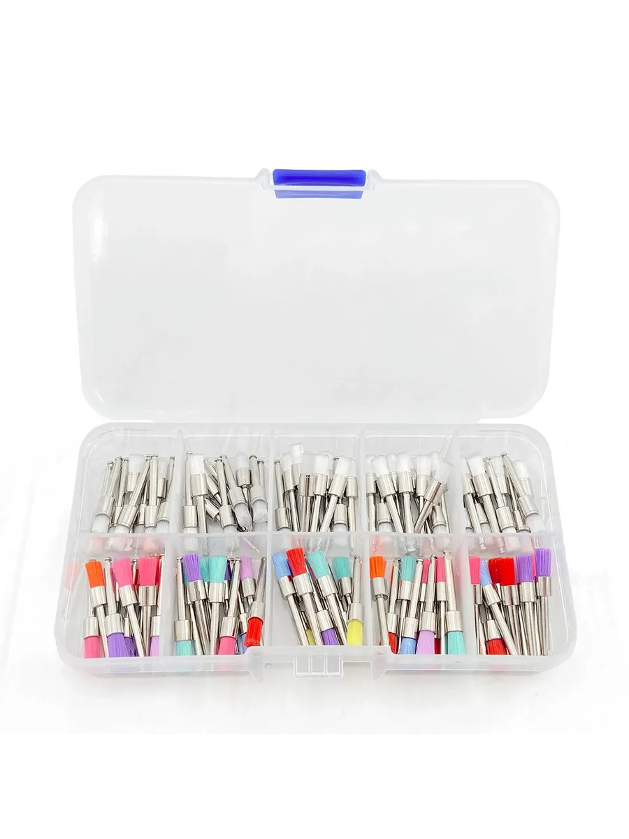 Well CK Disposable Dental Polishing Brushes, 100 per Box 100 Count