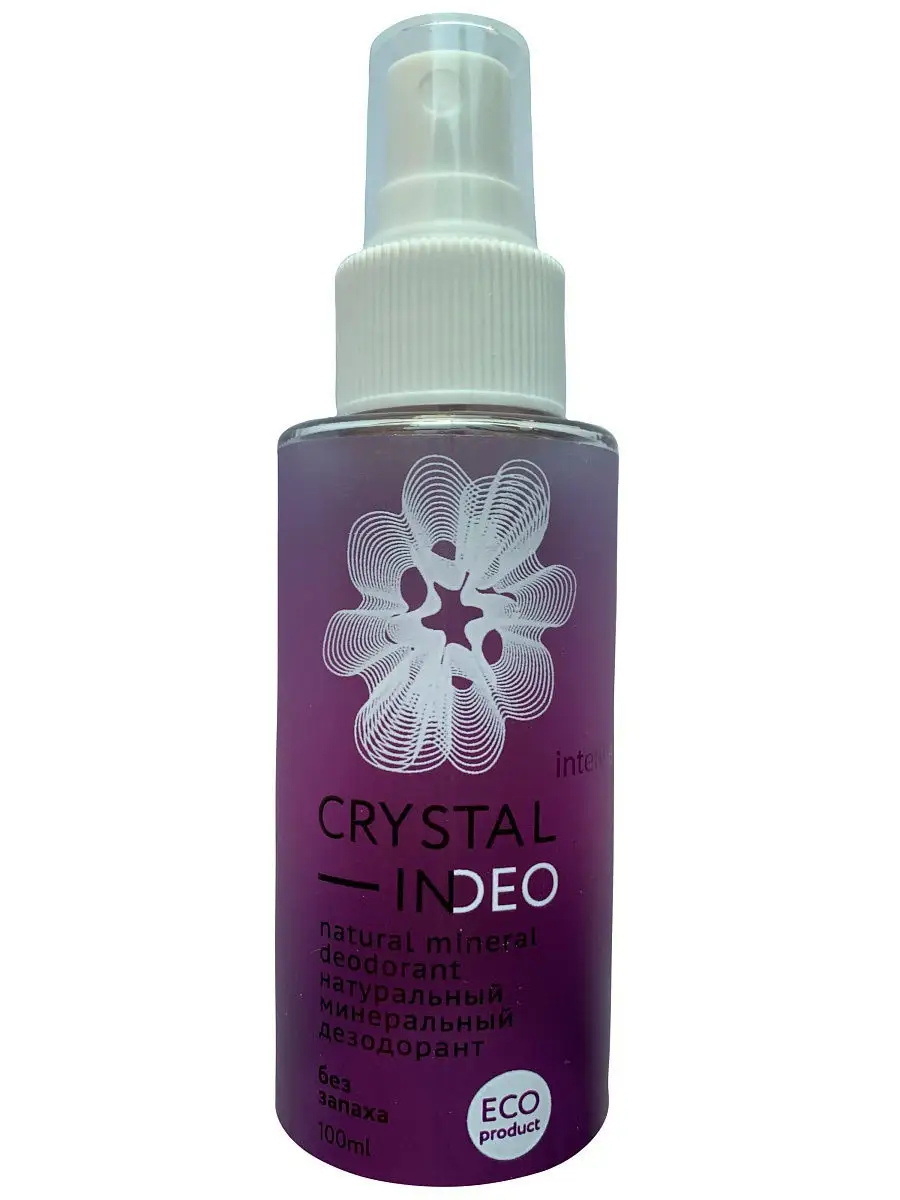 Crystalin Deo Natural Mineral Deodorant Spray Intense 100 ml