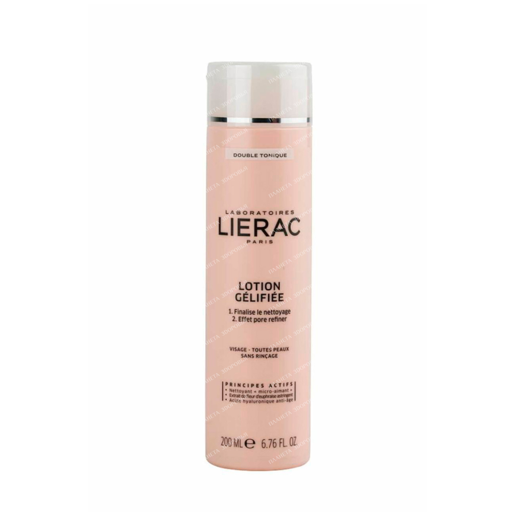 Lierac Gel lotion for the face / DOUBLE TONIQUE LOTION GELIFIEE, 200 ml