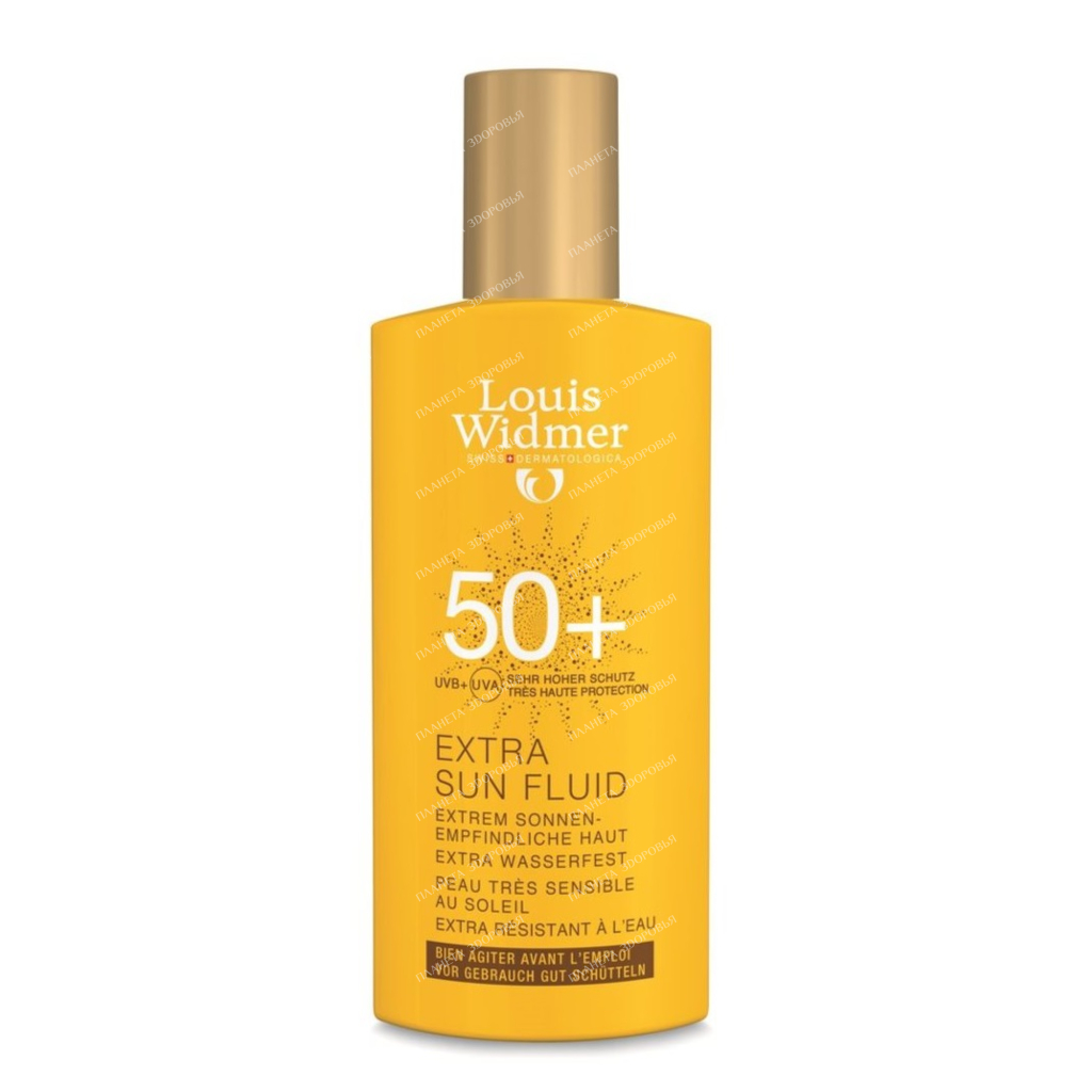 Louis Widmer Sunscreen Fluid UV50+ extra, 100ml