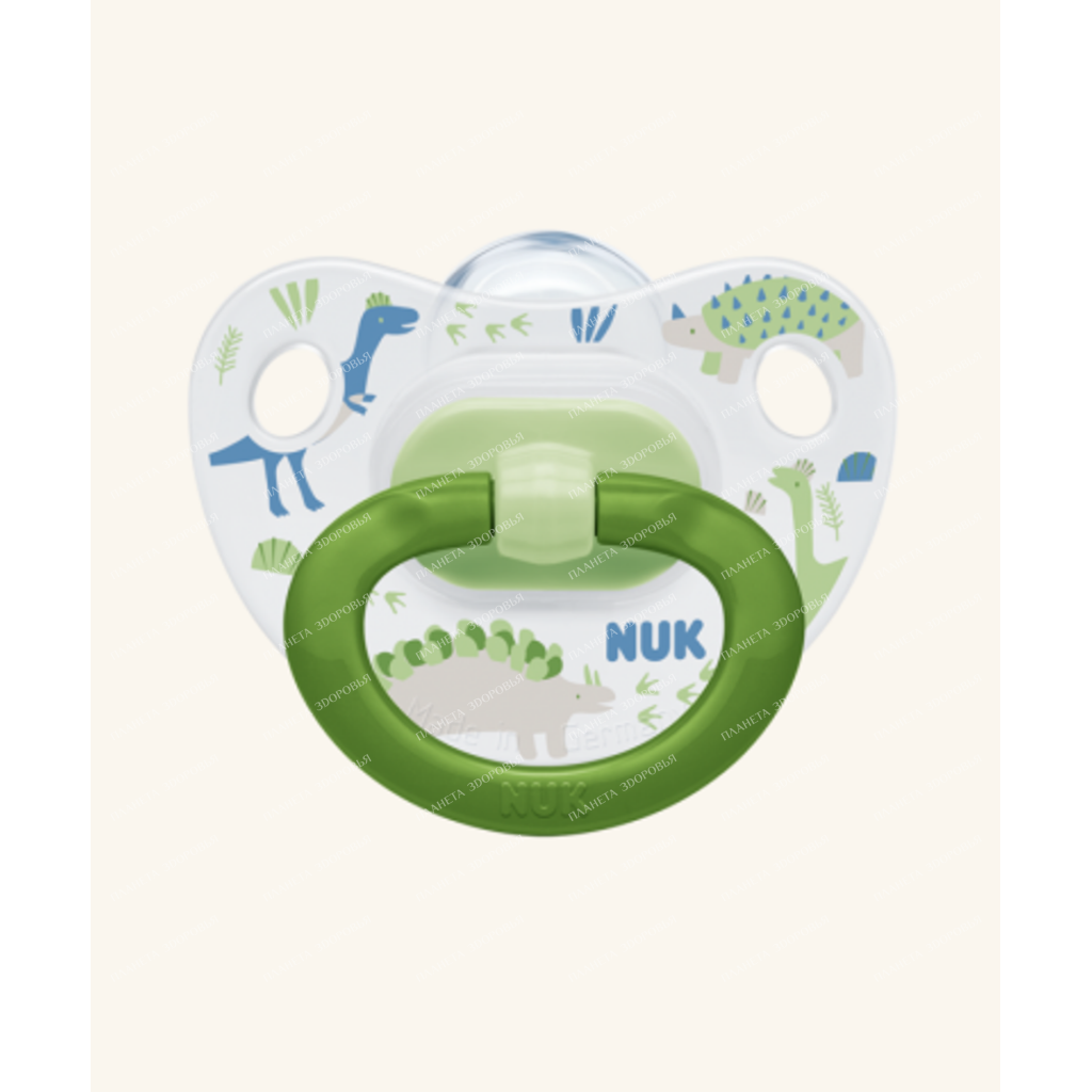NUK Soother Orthodontist. forms, silica, solution 1, 10730271 (Happy days)