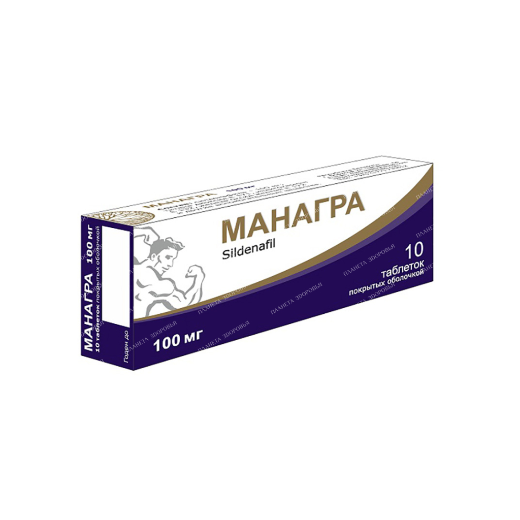 Managra tablets p/o 100mg №10x1