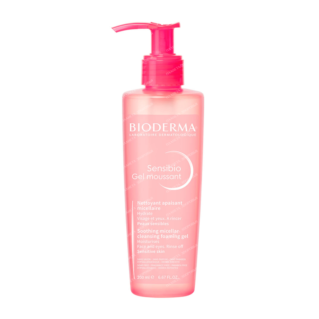 Bioderma Laboratoire Dermatologoque Cleansing Gel Sensibio / Sensibio Gel Moussant 200 ml