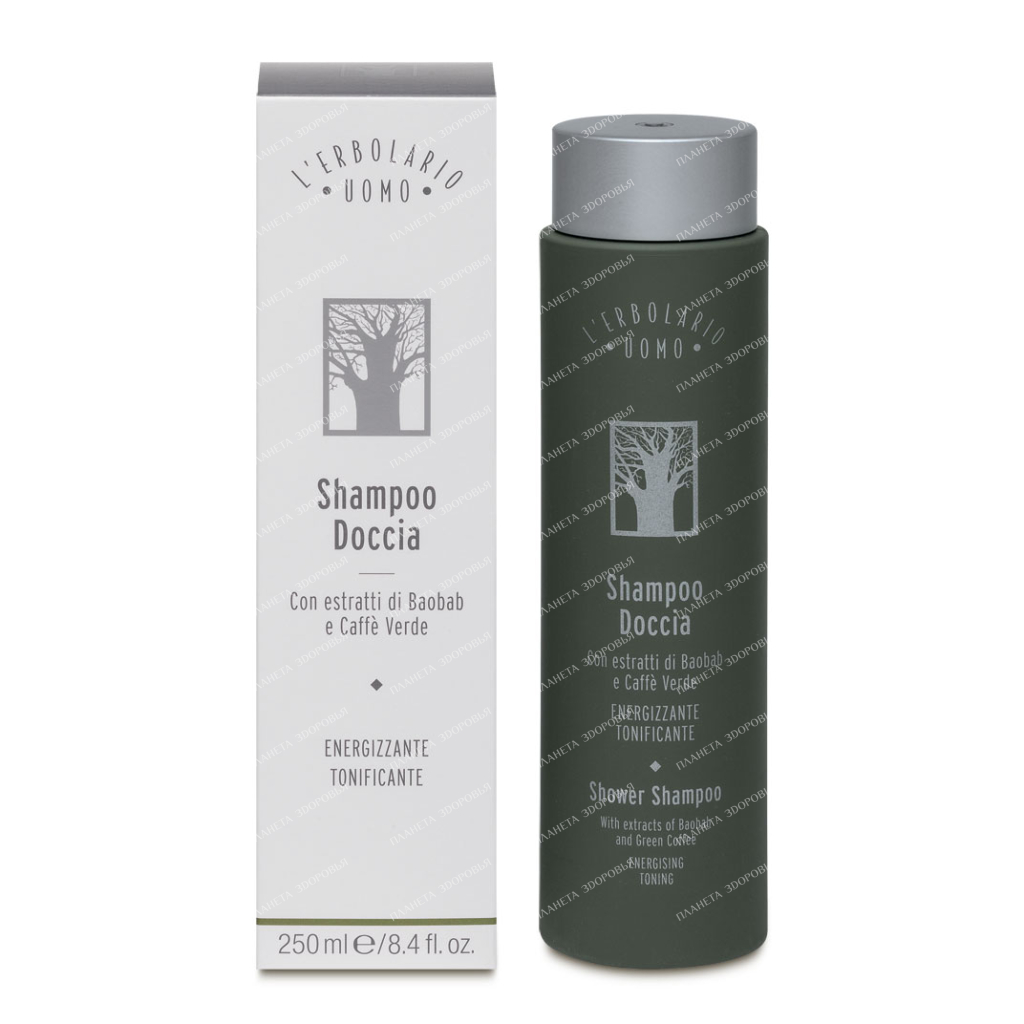 L'Erbolario "BAOBAB" Shampoo-Shower Gel, 250 ml