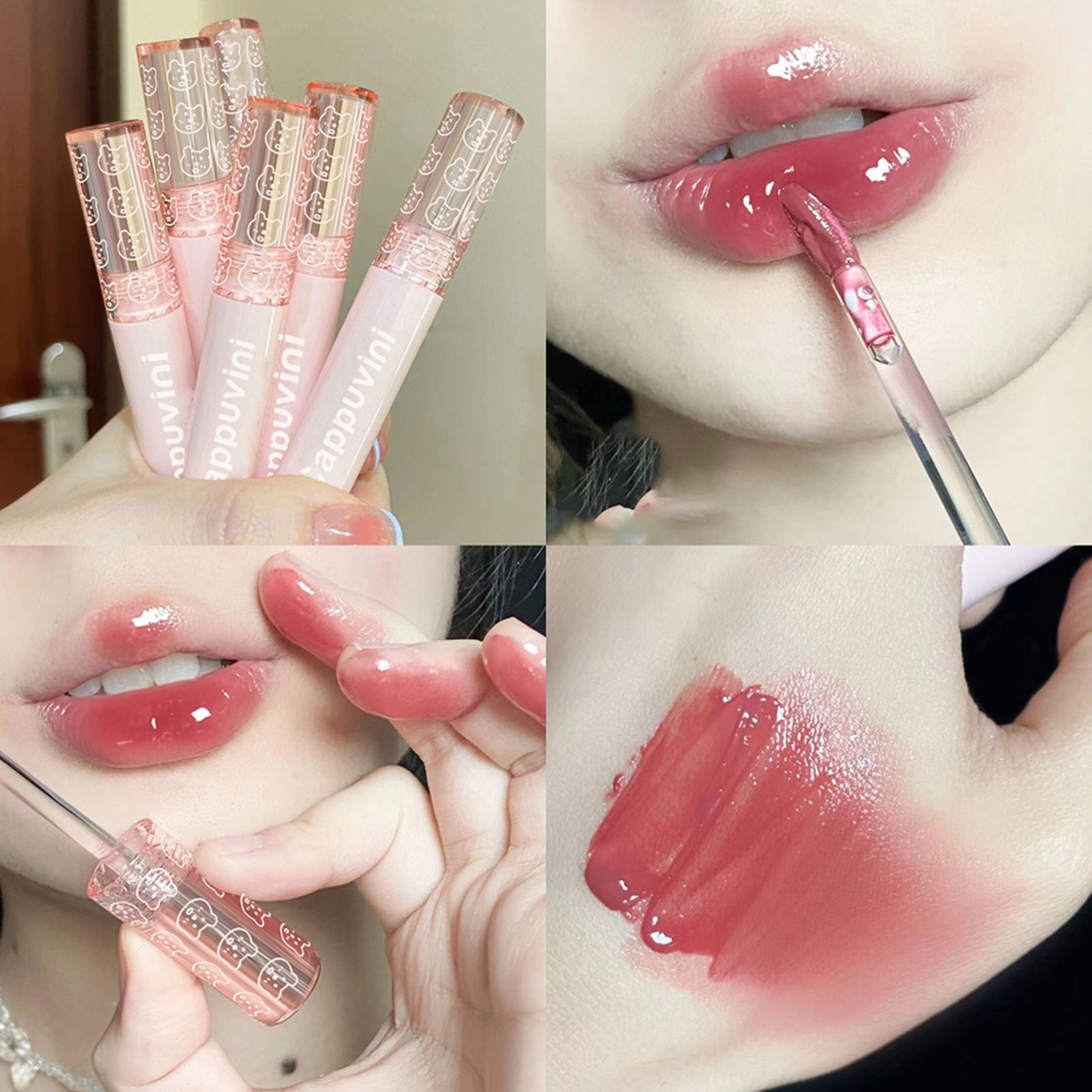 Mirror Glass Lip Gloss, Caramel Milk, 3 ml