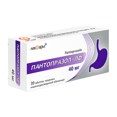 Lekpharm Pantoprazole 40mg Film-Coated Tablets, 30 Pack