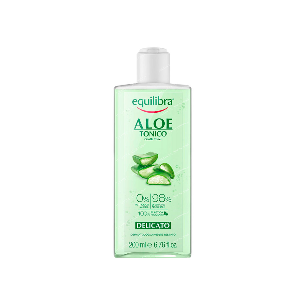 EQUILIBRA Aloe Gentle Facial Toner, 200 ml