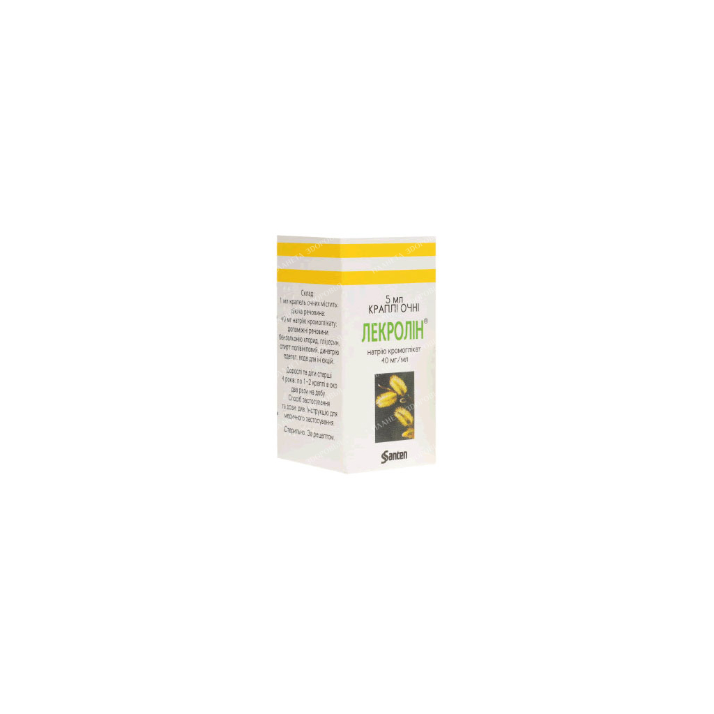 Lekrolin eye drops 40mg/ml 5ml №1