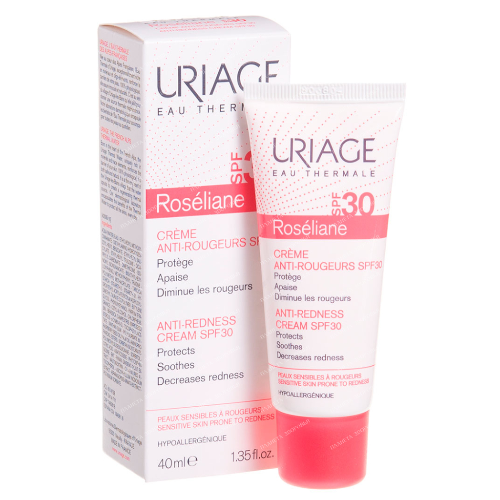 Uriage ROSELIANE CREME ANTI-ROUGEURS SPF30, 40 ml