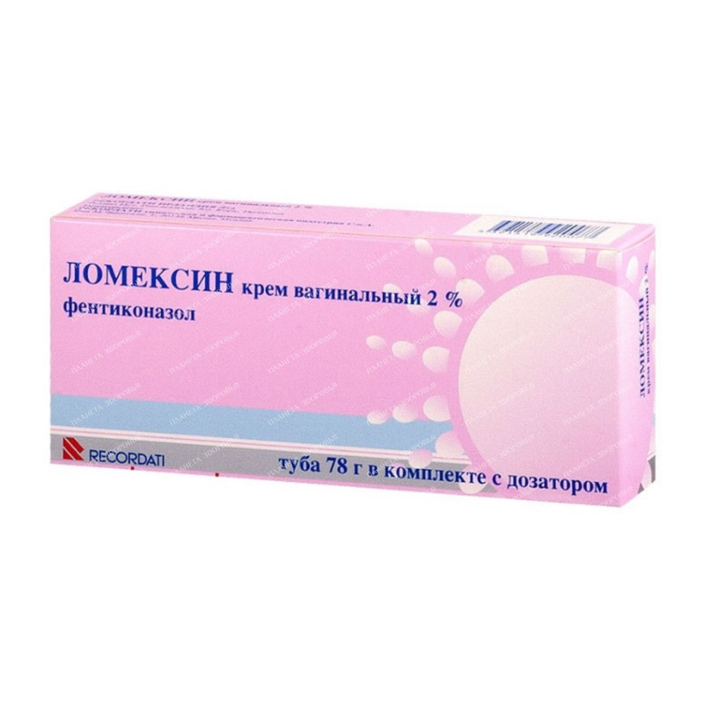 Lomexin cream for vaginal and external use 2% in tubes 78g №1