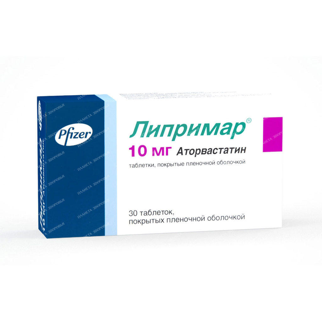 Liprimar tablets p/o 10mg №10x3