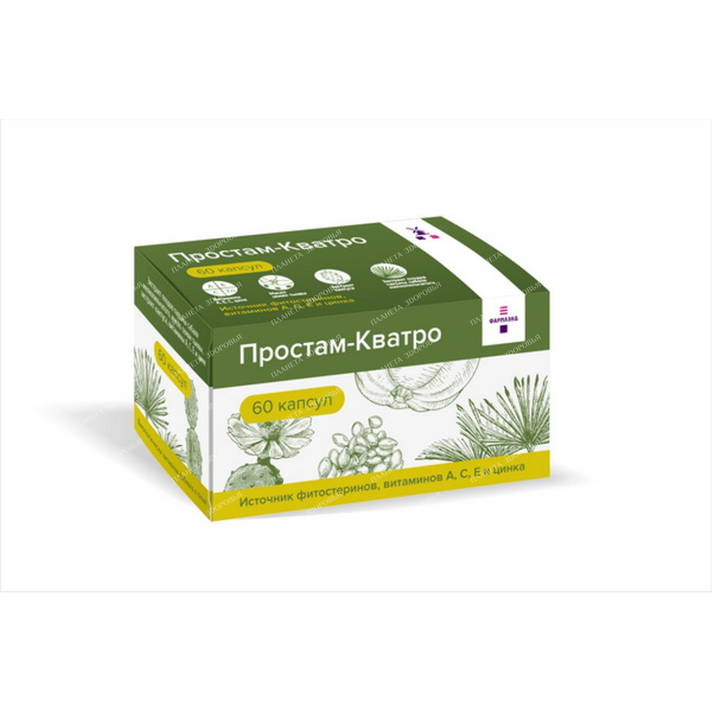 Prostam-Kvatro capsules №60
