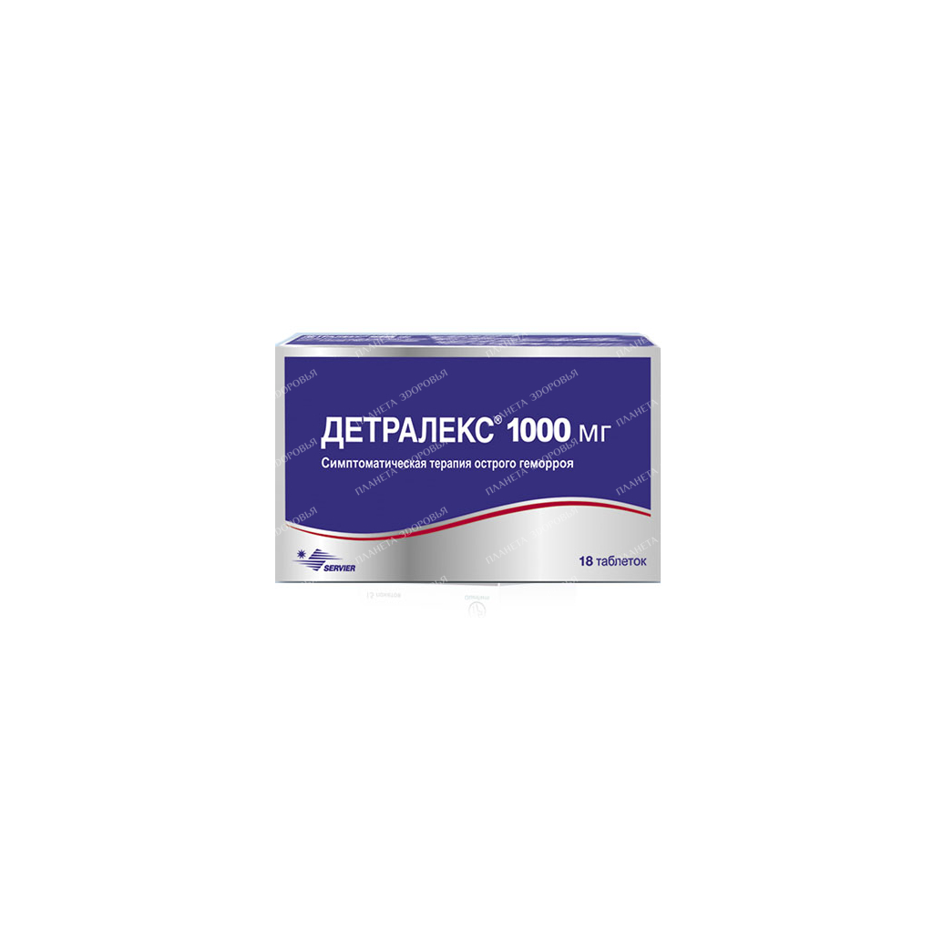 Detralex pills p/o 1000mg №9x2