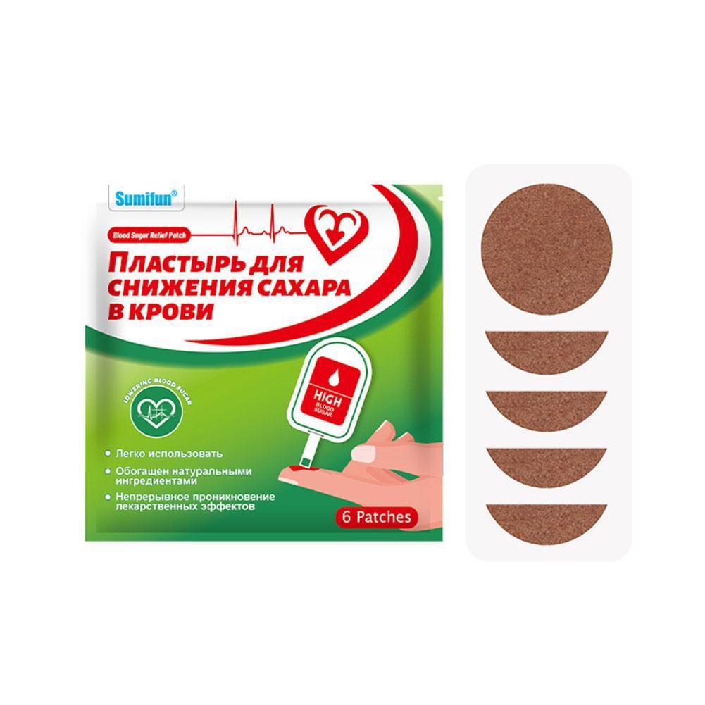Russian Blood Sugar Support Herbal Patch 6 Pack Patches 6 Count