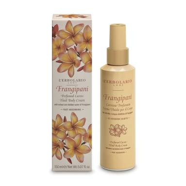 L'Erbolario Frangipani Body Fluid Cream 150 ml