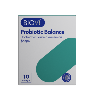 BIOVI Probiotic Balance Capsules, Pack of 10