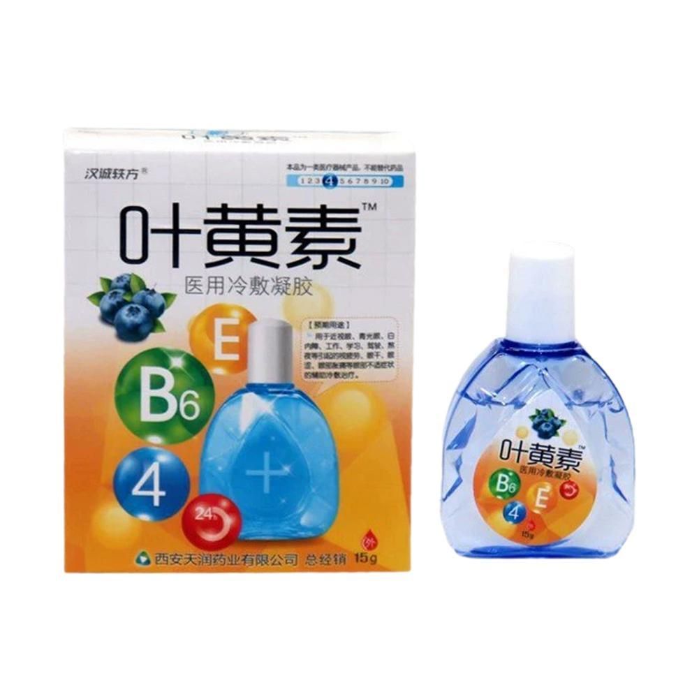 Lutein and Bilberry Eye Drops, 1 Pack Gel 15 ml