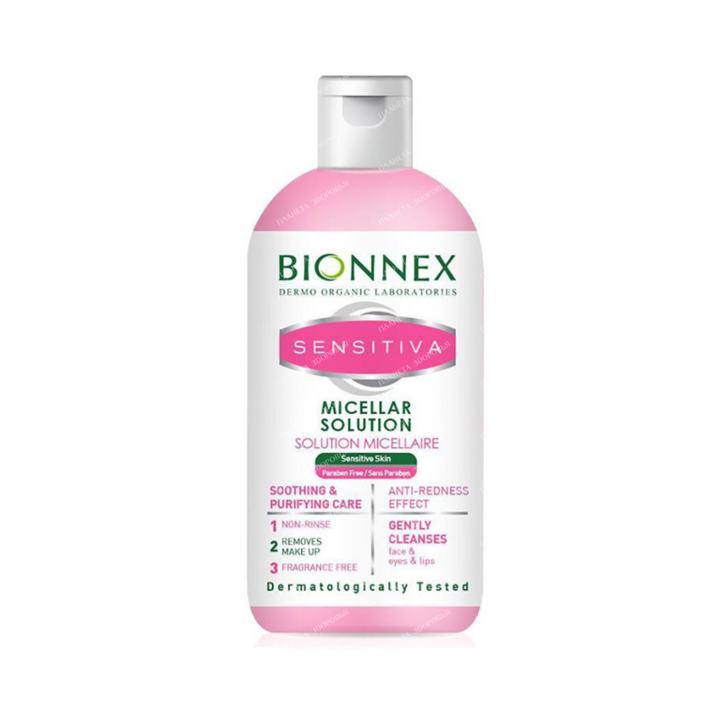 Bionnex Sensitiva Micellar liquid for sensitive skin, 500 ml