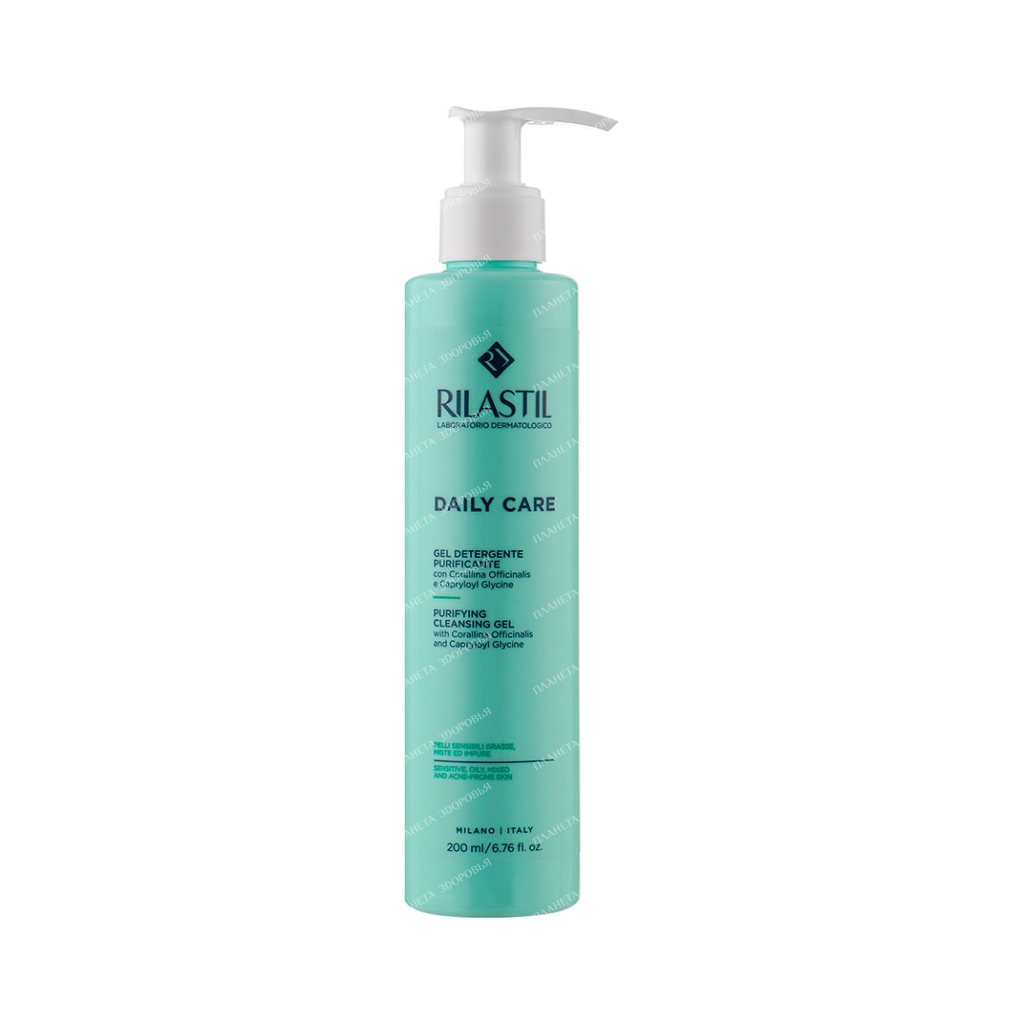 Rilastil DAILY CARE Cleansing gel for oily, combination and acne-prone skin, 200 ml