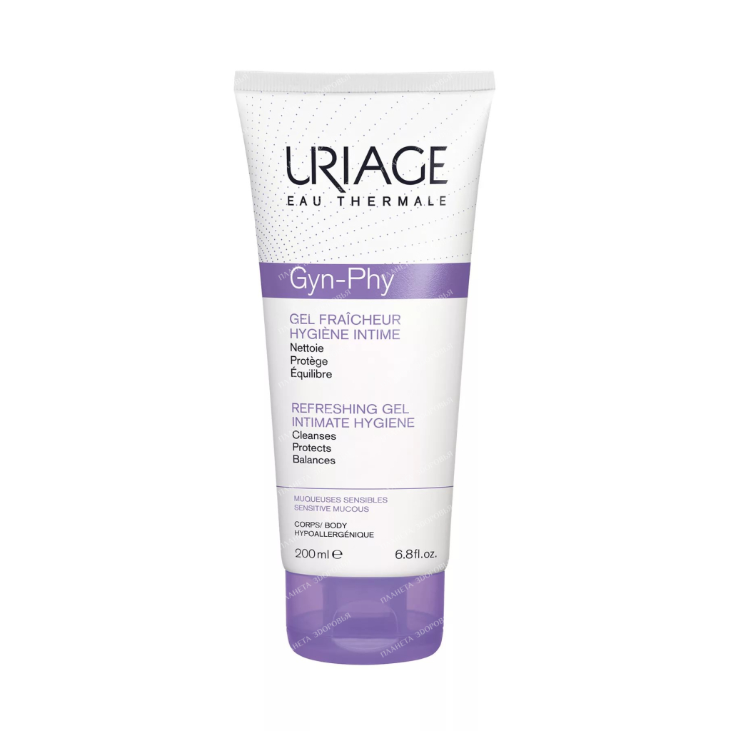 Uriage Gel for intimate hygiene Gyn-Phy refreshing 200 ml