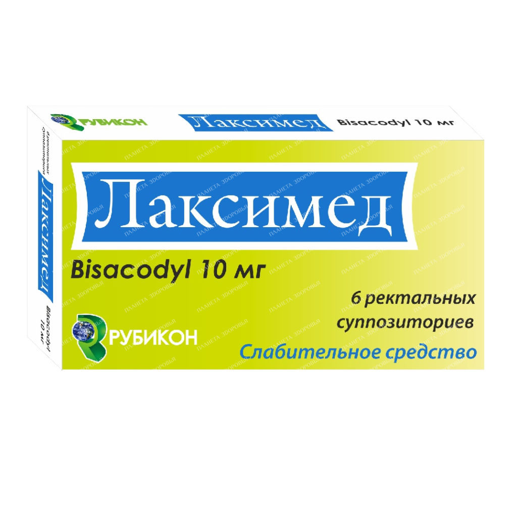 Laximed rectal suppositories 10mg №6x1