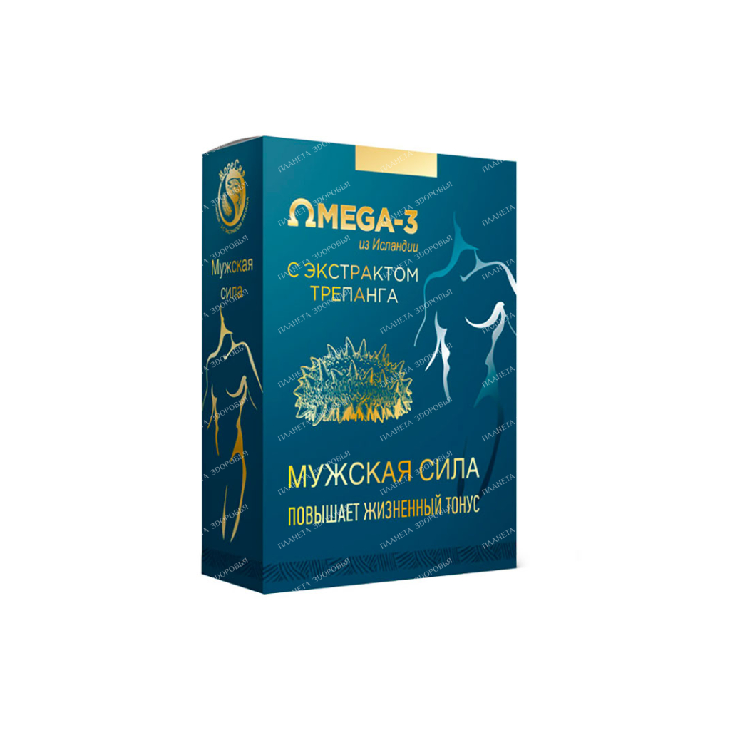BAA MoreSil "Omega-3 with trepang extract. Male strength" capsules №90
