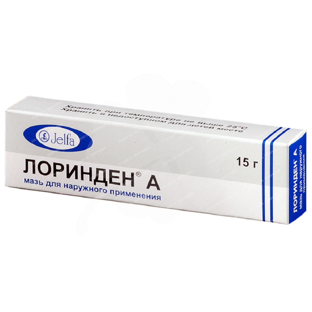 Lorinden A ointment (0.2mg+30mg)/g 15g №1