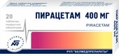 Belmedpreparat Piracetam, 400 mg, 20 tab.