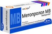 Lekpharm Metoprolol MV, 50 mg, 30 caps.