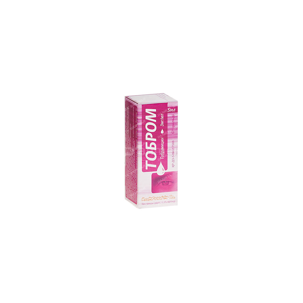 Tobrom eye drops 0.3% 5ml №1