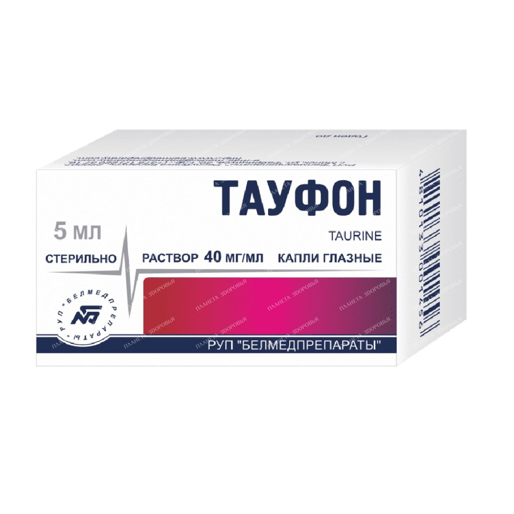 Taufon eye drops 40mg/ml 5ml №1
